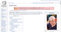 Desktop Screenshot of claudeponti.com